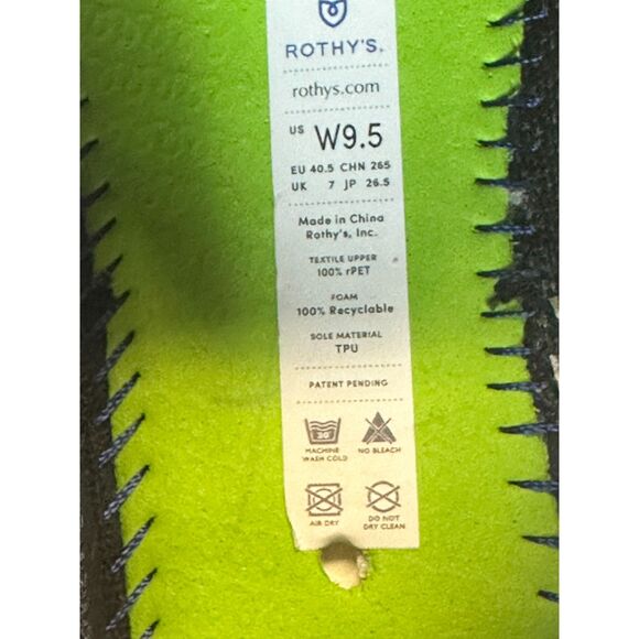 Rothy's Women's Size 9.5 Brown Leopard Print Casual Slip On Loafers EUC - Picture 11 of 11